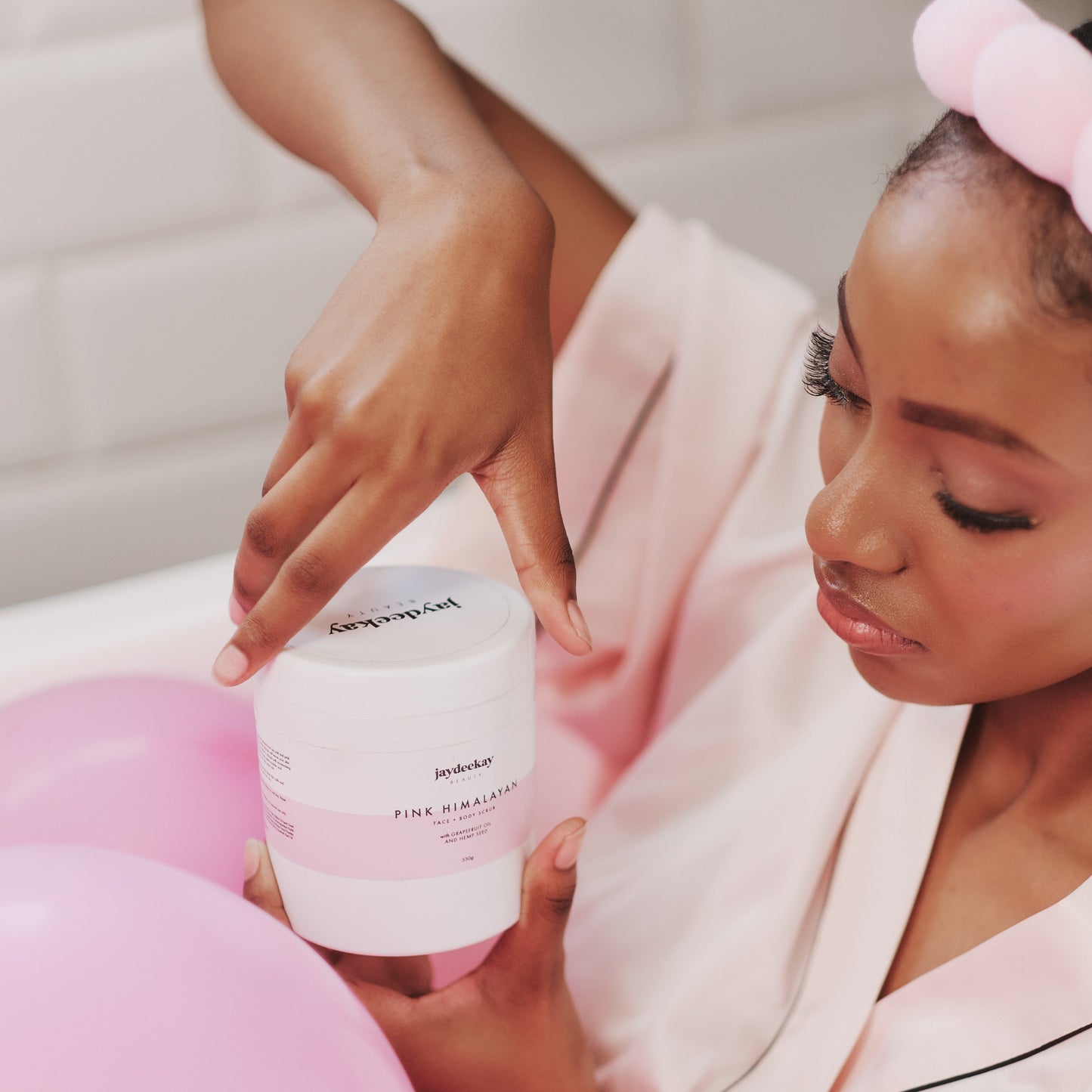 Pink Himalayan Face + Body Scrub
