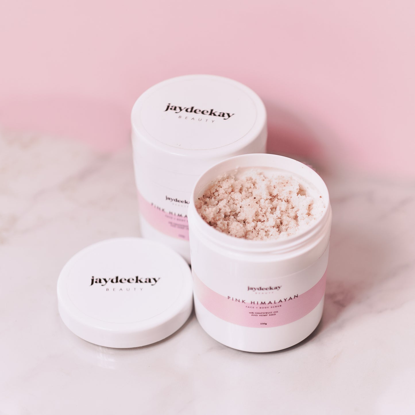 Pink Himalayan Face + Body Scrub