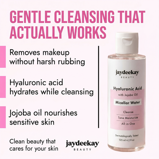 Micellar Water with Hyaluronic Acid & Jojoba Oil