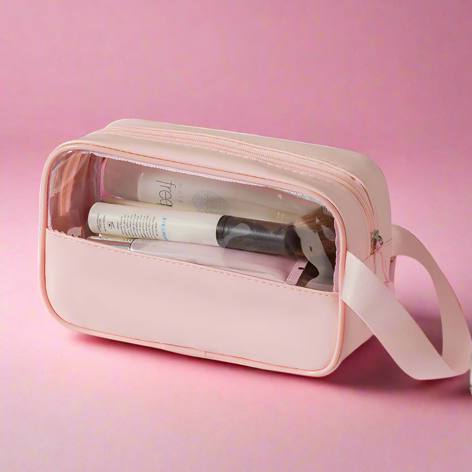 NEW Glow On-the-Go Trio | Pink Travel Vanity Bags