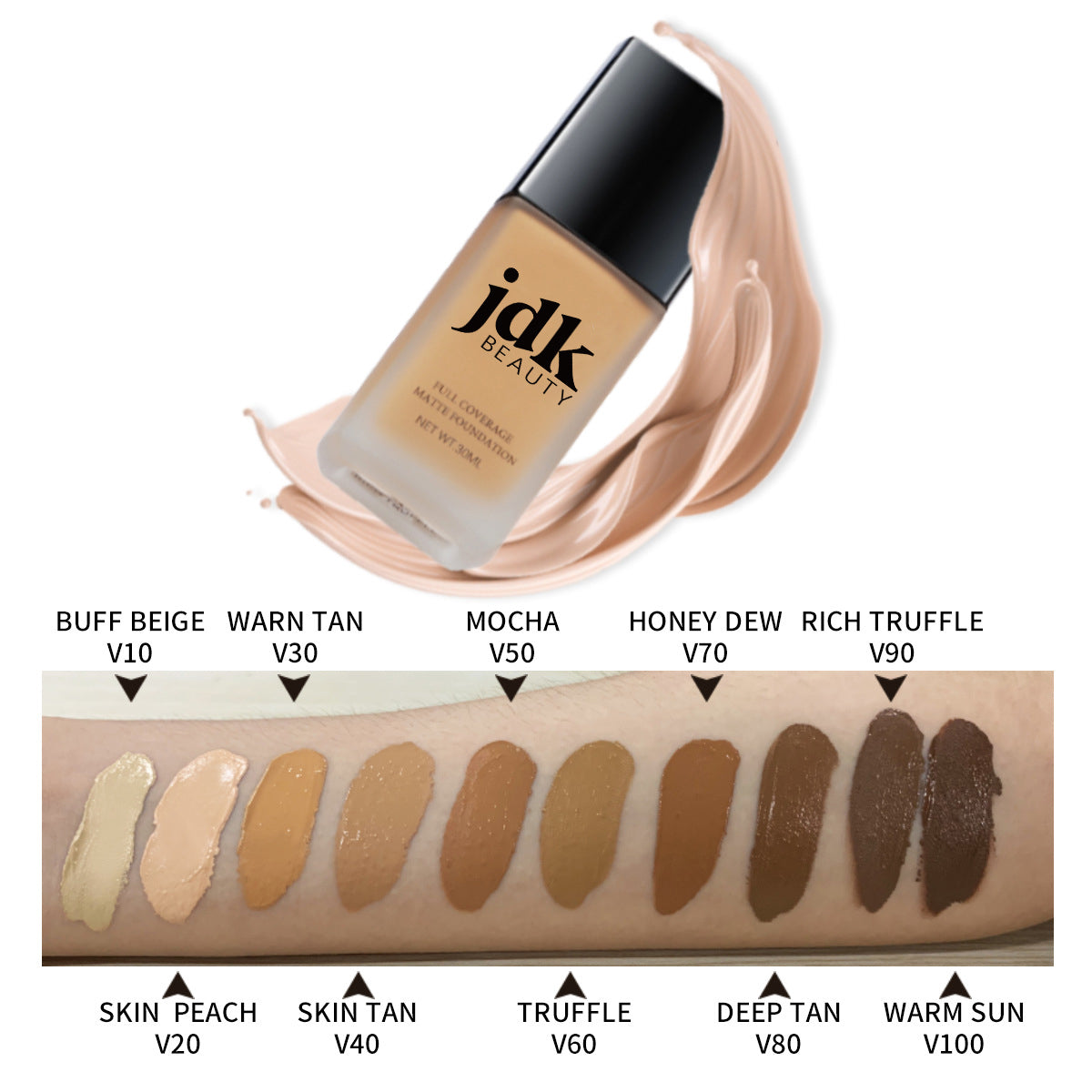 Full Coverage Matte Foundation