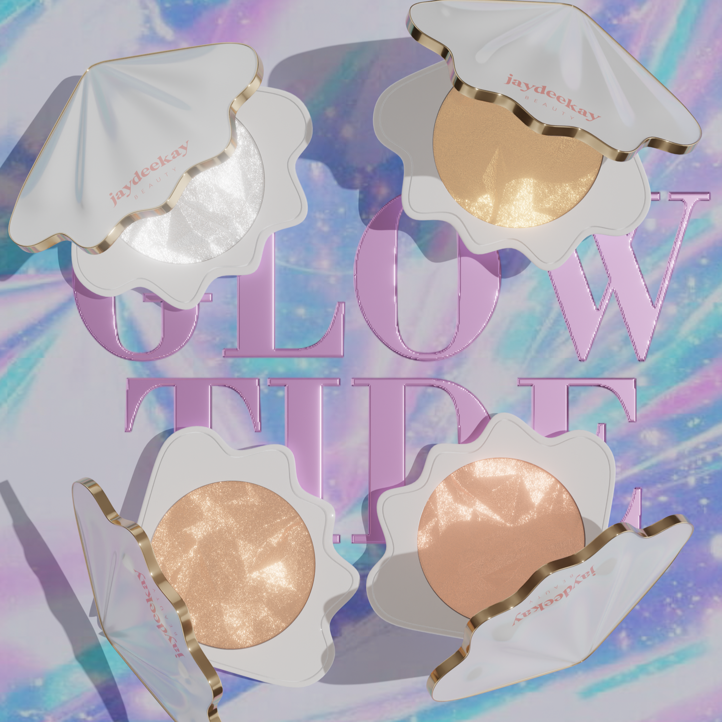 NEW Glow Tide Seashell Highlighter