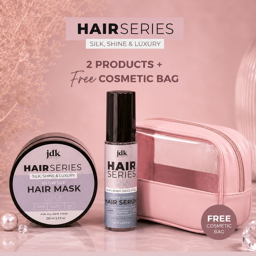 NEW Hair Series Duo Glow Silk Hair Mask + Glow & Smooth Hair Serum