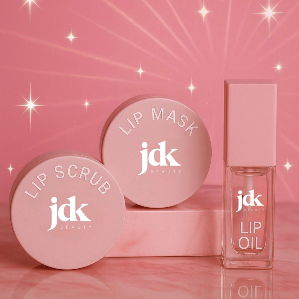 Lip Care Kit – Scrub, Mask & Lip Oil Trio