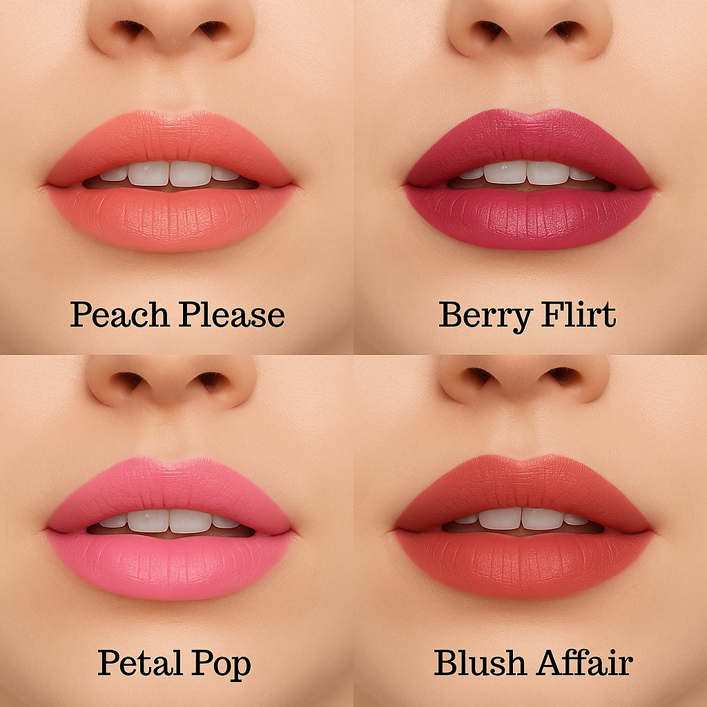 Cheeky Kiss- Lip & Cheek Tint Combo Set