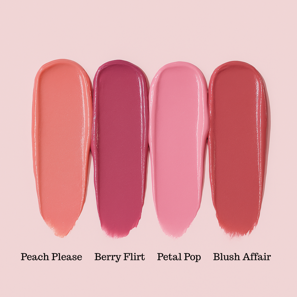 Cheeky Kiss- Lip & Cheek Tint Combo Set