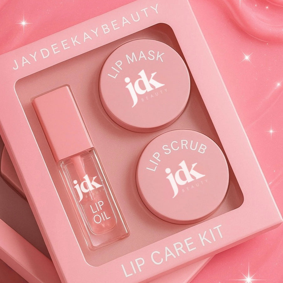 Lip Care Kit – Scrub, Mask & Lip Oil Trio