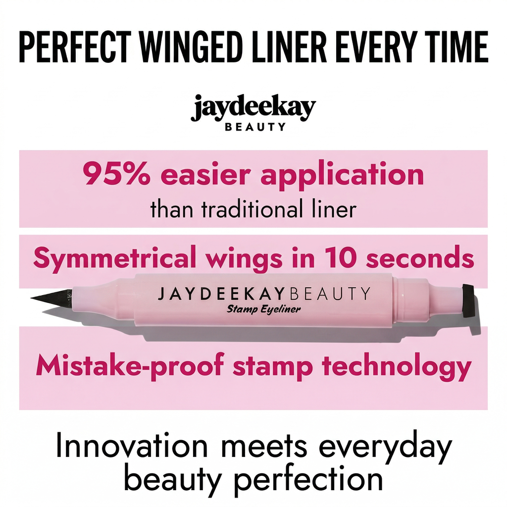 BLACK Double Sided Stamp Eyeliner